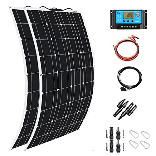 800W Solar Kit with 2 Charge Controllers & 2 Panels