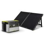 Portable Solar Power Kit with 1500X Battery