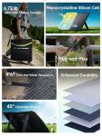 ALLPOWERS 100W Foldable Solar Panel Kit