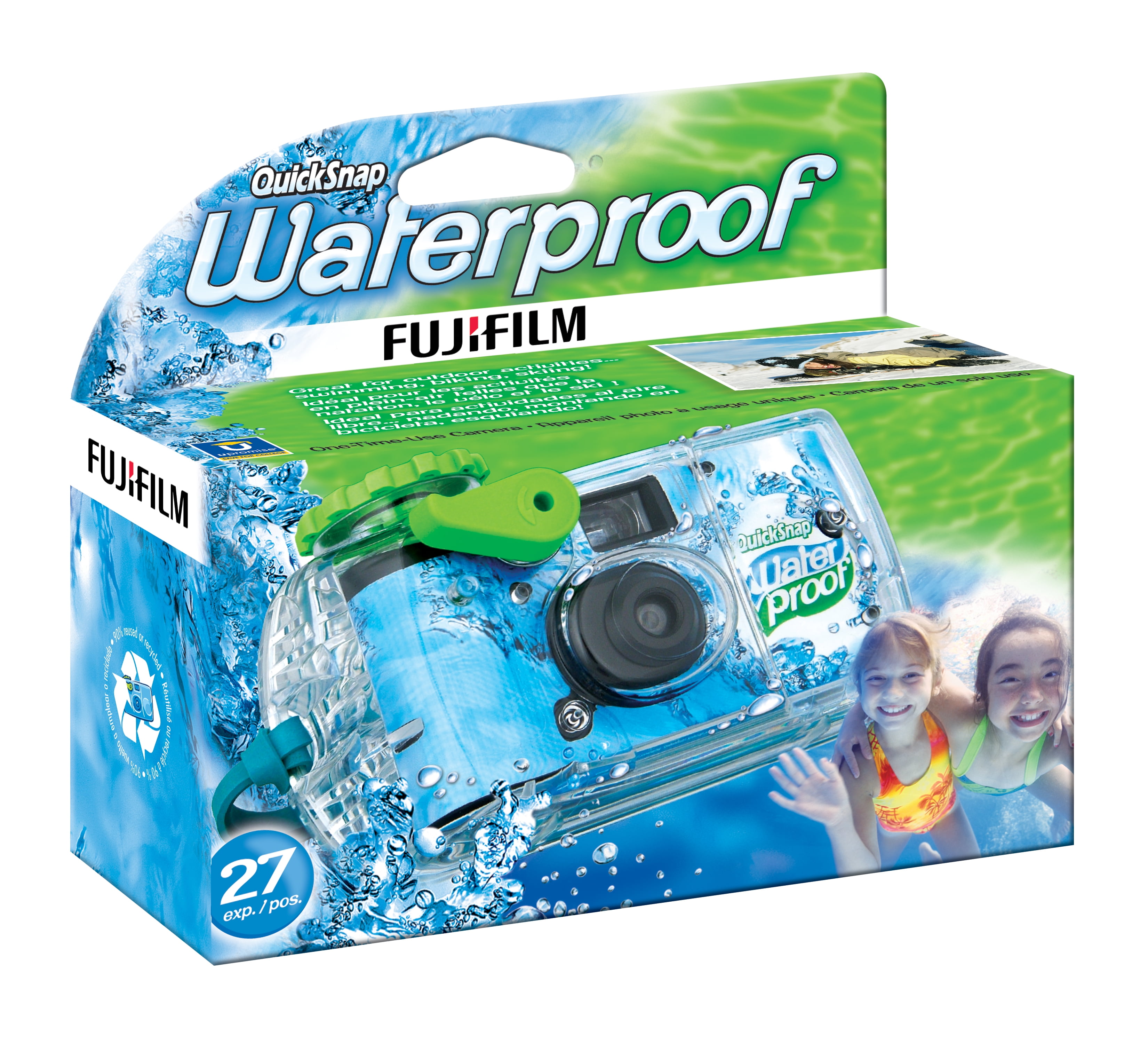 Fujifilm QuickSnap Waterproof 27 Exposure 800 Film 35 mm