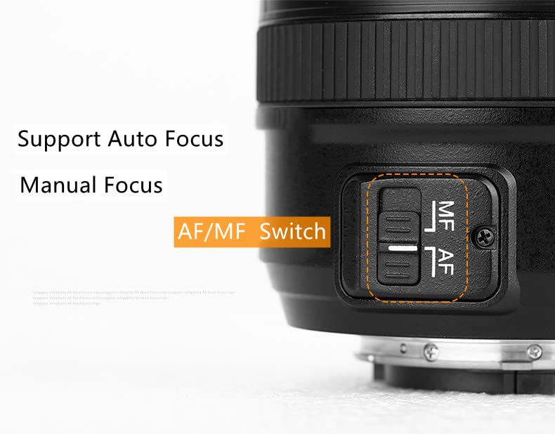 YONGNUO 50mm Prime Lens for Nikon DSLR