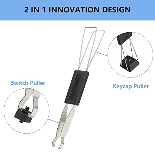 SAVITA Keycap Puller and Keyboard Brush Combo