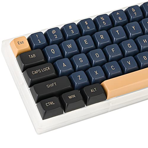 Blue Samurai PBT Keycaps - 163 Keycap Set