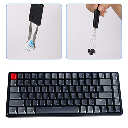 SAVITA Keycap Puller and Keyboard Brush Combo