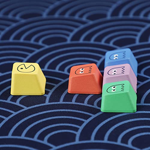 Pac-Man Sublimated PBT Keycaps for Mechanical Keyboards