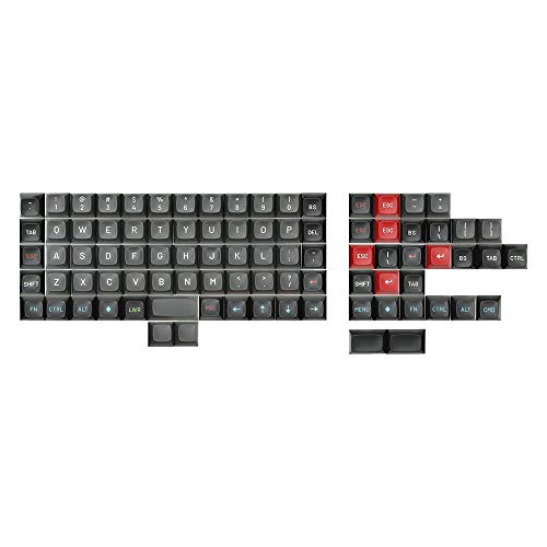 Custom MT3 Susuwatari Keycaps for Ortholinear Keyboards