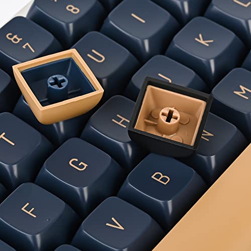 Blue Samurai PBT Keycaps - 163 Keycap Set