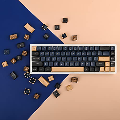 Blue Samurai PBT Keycaps - 163 Keycap Set