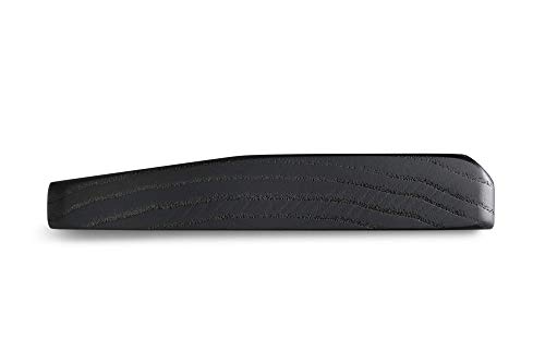 Compact Onyx/Black Wooden Wrist Rest for Mechanical Keyboards