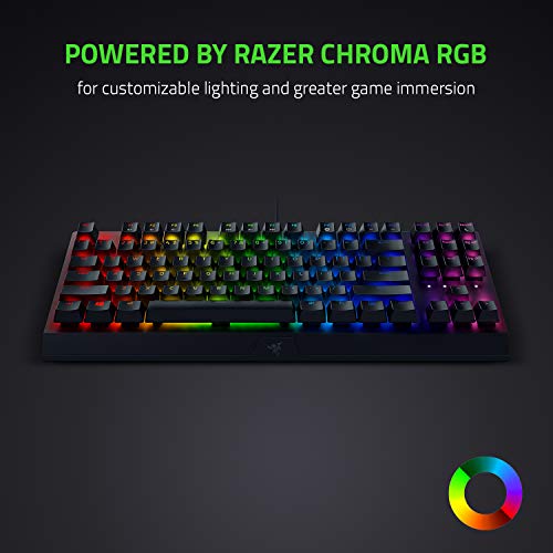 Razer BlackWidow V3 TKL: Yellow Switches, Compact, RGB