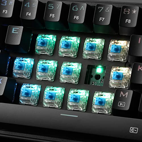 LTC Jerrzi Blue Switches for DIY Mechanical Keyboards (70PCS)