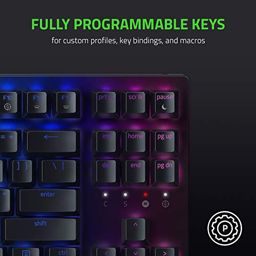Razer BlackWidow V3 TKL: Yellow Switches, Compact, RGB