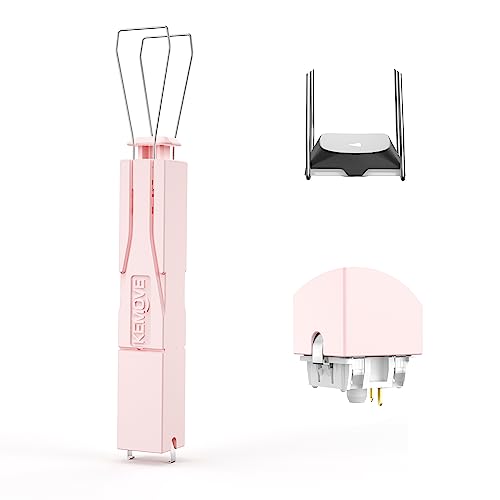 KEMOVE P10 2-in-1 Stainless Steel Keycap Puller - Pink