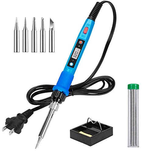 LCD Digital Soldering Welding Iron Kit - 80W