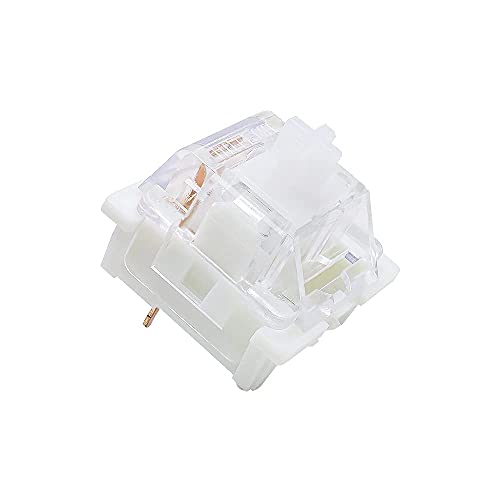 Silent White Switches: 20-Pack for Mechanical Keyboards