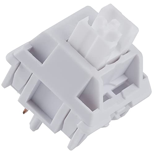 WS White Linear Keyboard with Lubed Switches