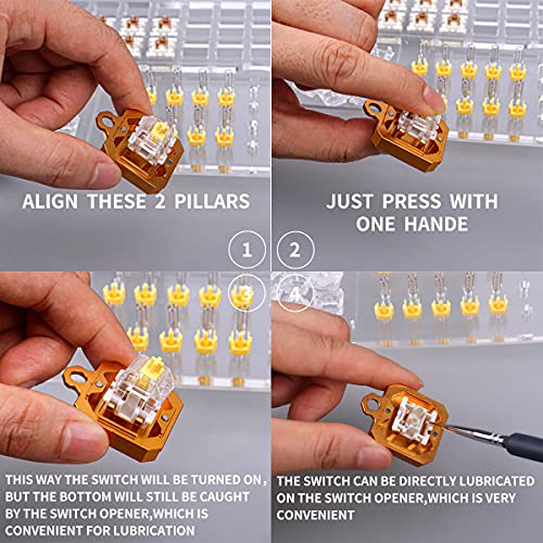 Switch Opener & Puller Kit for Custom Mechanical Keyboards