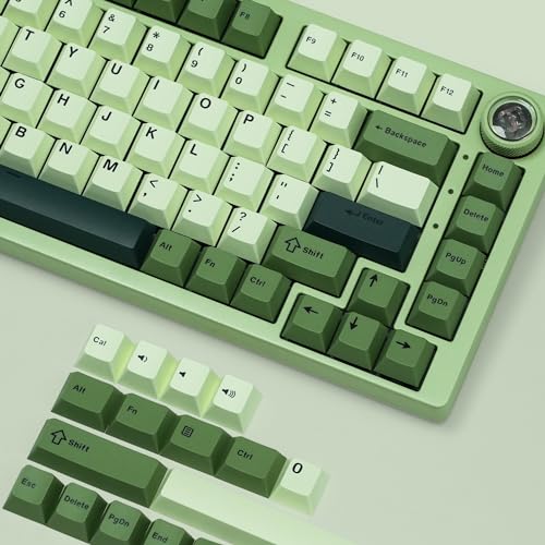 dagaladoo Cherry Profile Keycaps - 125 Matcha Green
