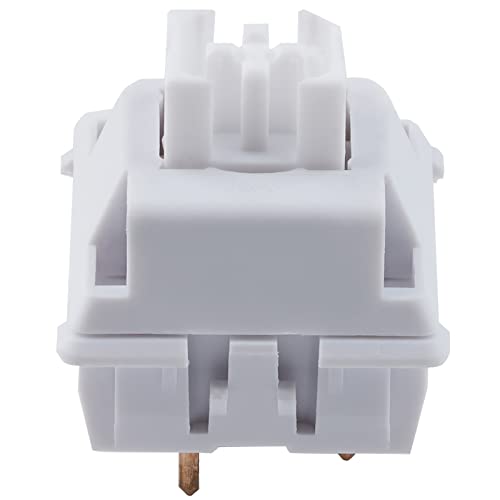 WS White Linear Keyboard with Lubed Switches