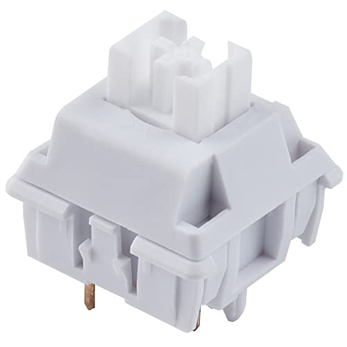 WS White Linear Keyboard with Lubed Switches