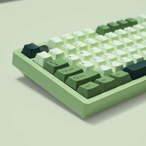 dagaladoo Cherry Profile Keycaps - 125 Matcha Green