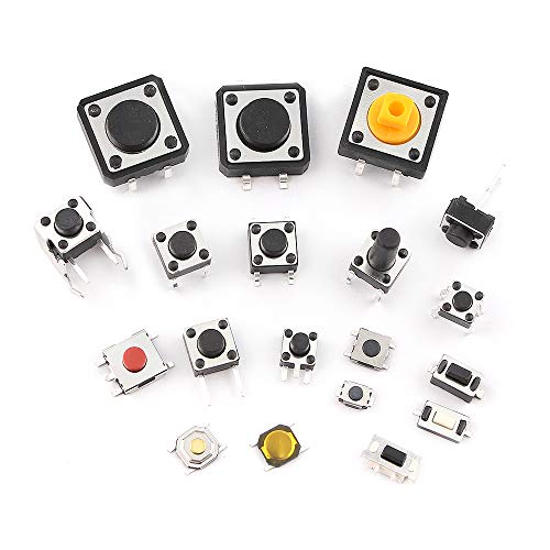 125Pcs Tact Switch Assortment Kit for Mechanical Keyboards