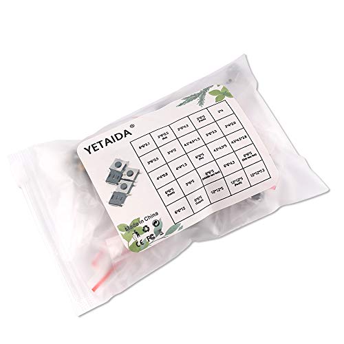 125Pcs Tact Switch Assortment Kit for Mechanical Keyboards