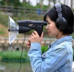 Parabolic Microphone Sound Amplifier for Listening