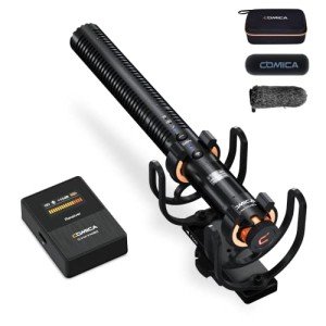 Comica VM30 Wireless Supercardioid Shotgun Microphone