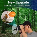 Bird Listening Telescope with 5-Hour Battery Life