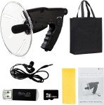 Long-Range Parabolic Microphone for Bird Listening