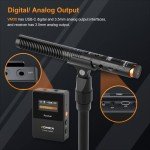 Comica VM30 Wireless Shotgun Microphone for Video