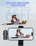 LAVRIDER Wireless Mic for YouTube & Noise Cancellation