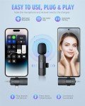 LAVRIDER Wireless Mic for YouTube & Noise Cancellation
