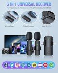 LAVRIDER Wireless Mic for YouTube & Noise Cancellation