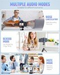 LAVRIDER Wireless Mic for YouTube & Noise Cancellation