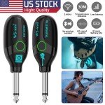 Wireless Audio Transmitter and Receiver for Guitar