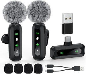 GoorDik Wireless Lavalier Mic for Video Recording