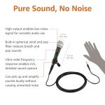 Dynamic Cardioid Vocal Microphone by Amazon Basics