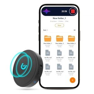 Magnetic Voice Activated Recorder - 128G Storage