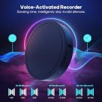 Magnetic Voice Activated Recorder - 128G Storage