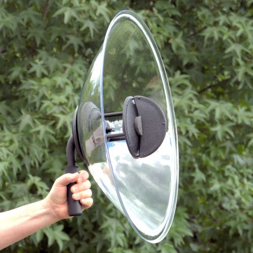 Parabolic Microphone Amplified for Superior Sound