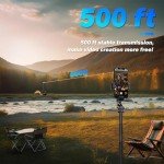 ODPPVAC M9 Wireless Lavalier Microphone for iPhone