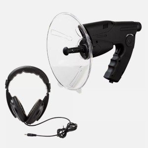 Parabolic Sonic Listening Device Microphone Amplifier