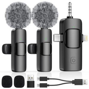 Mini Wireless Lavalier Microphone for All Devices