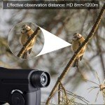 Bird-Watching Parabolic Microphone with Telescope