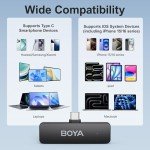 BOYA BY-V4U Wireless Lavalier Mic for Smartphones