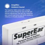 SuperEar SE5000 Sound Amplifier - Boosts 50 dB