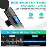 EJCC Wireless Clip-on Microphones for iPhone