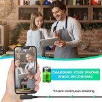 EJCC Wireless Clip-on Microphones for iPhone